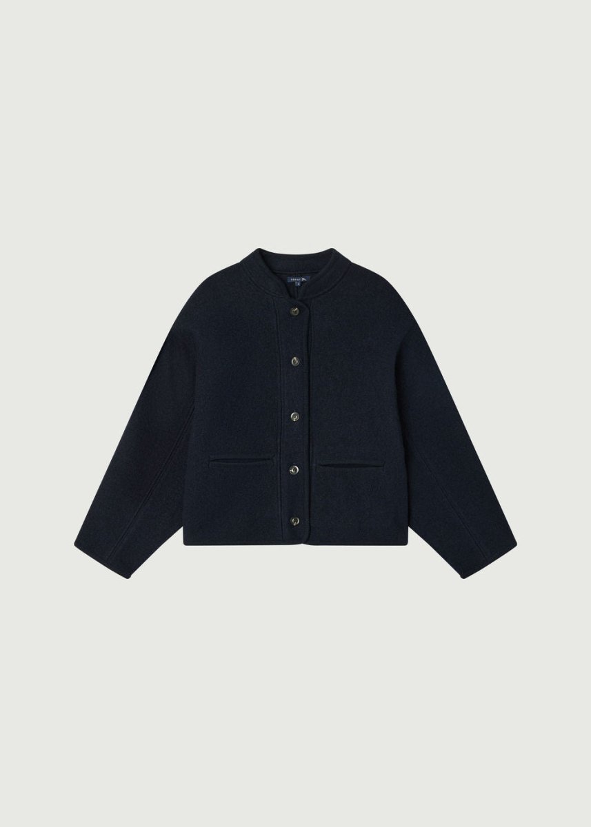 Olympe Jacket in Navy from SOEUR at Edito boutique