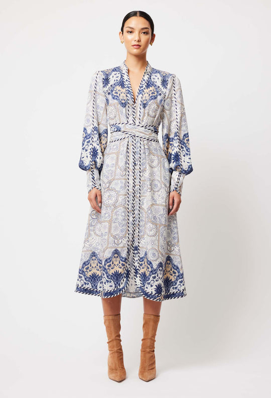 OnceWas Nova Dress in Astral Print