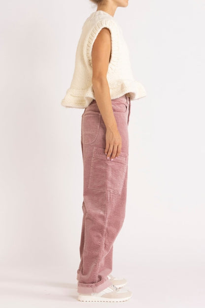 Opal Knit Vest in Milk from FLANNEL at Edito boutique
