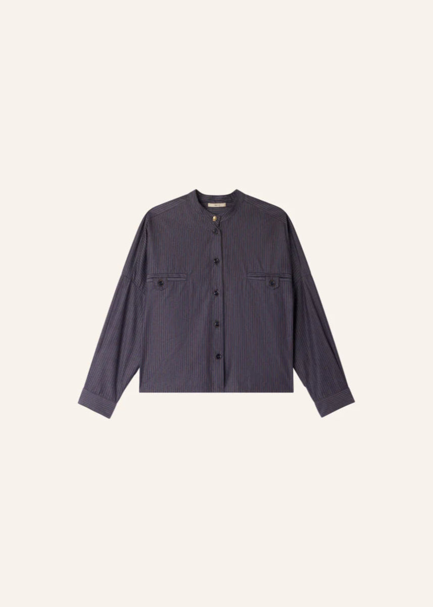 Orregia Shirt in Bluocra from SESSUN at Edito boutique