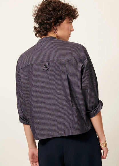 Orregia Shirt in Bluocra from SESSUN at Edito boutique