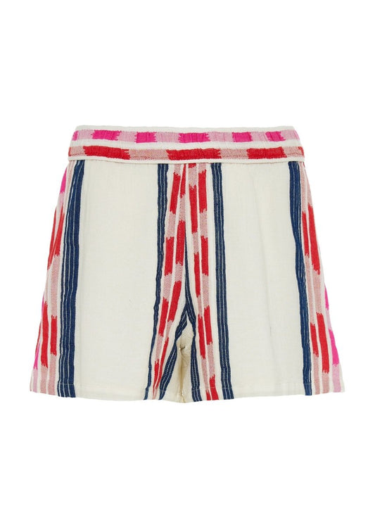 Outopia Short in Navy/Red from DEVOTION TWINS at Edito boutique