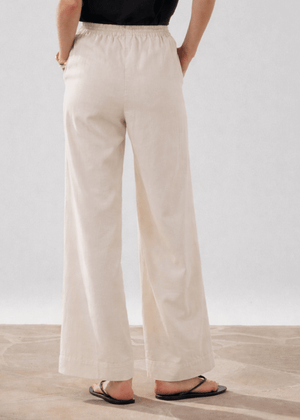 Palerme Pants in Stone from HARTFORD at Edito boutique