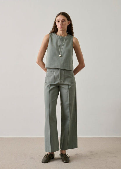 Pampa Top in Aqua Green from SOEUR at Edito boutique