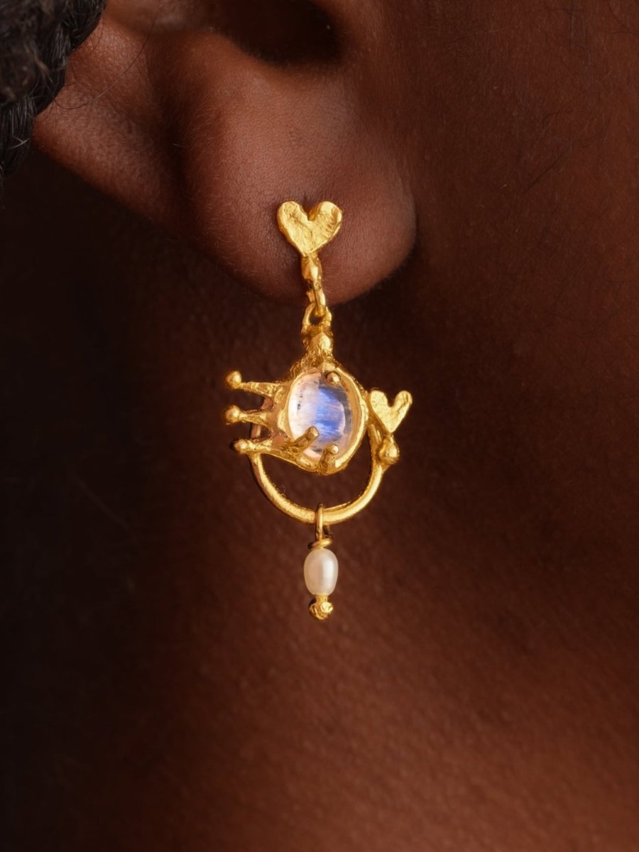 Paper Moon Earrings from RUBY JACK at Edito Boutique