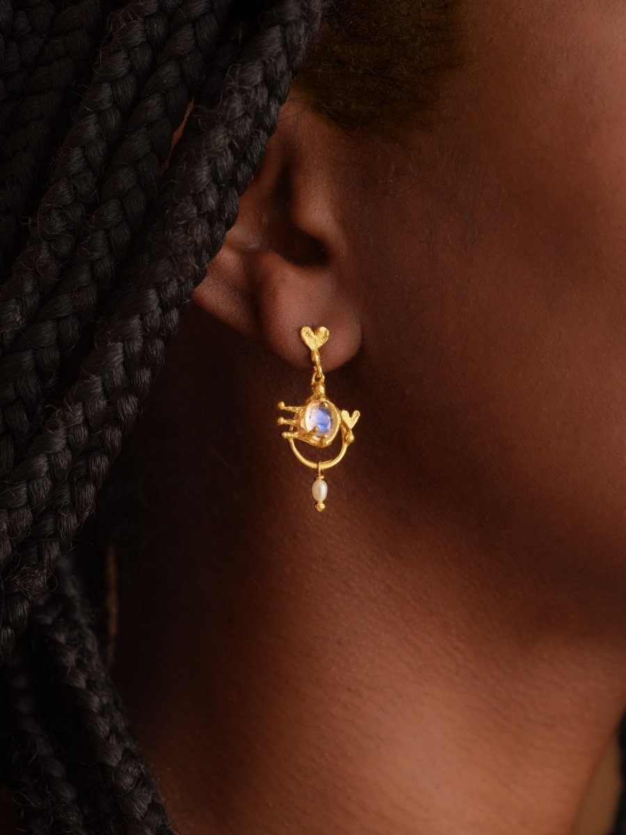 Paper Moon Earrings from RUBY JACK at Edito Boutique