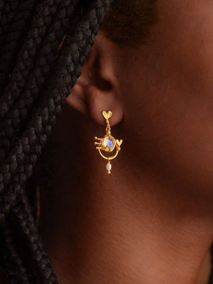 Paper Moon Earrings from RUBY JACK at Edito Boutique