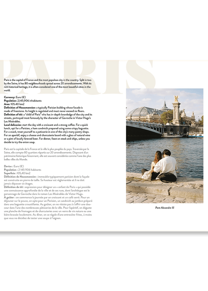 Paris Travel Guide from A WEEK ABROAD at Edito boutique