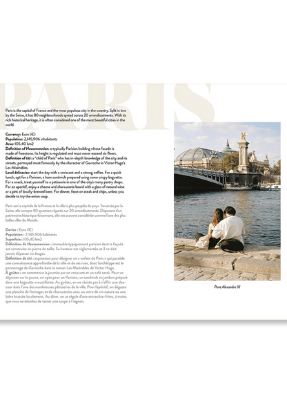 Paris Travel Guide from A WEEK ABROAD at Edito boutique