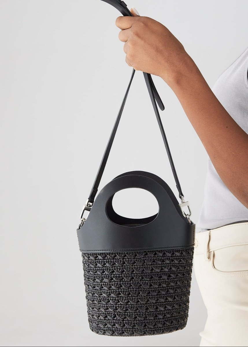 Pauline Bucket S Bag in Black from KALOES at Edito boutique