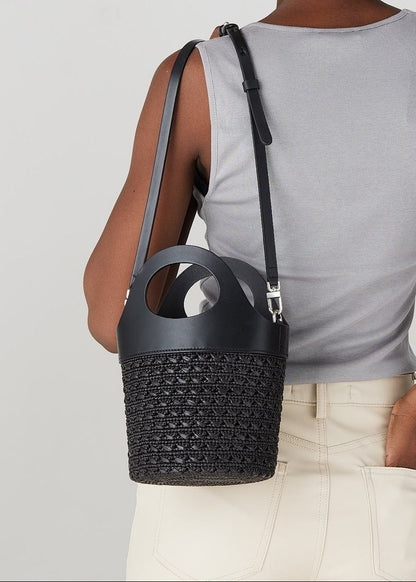 Pauline Bucket S Bag in Black from KALOES at Edito boutique