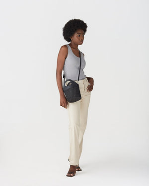 Pauline Bucket S Bag in Black from KALOES at Edito boutique