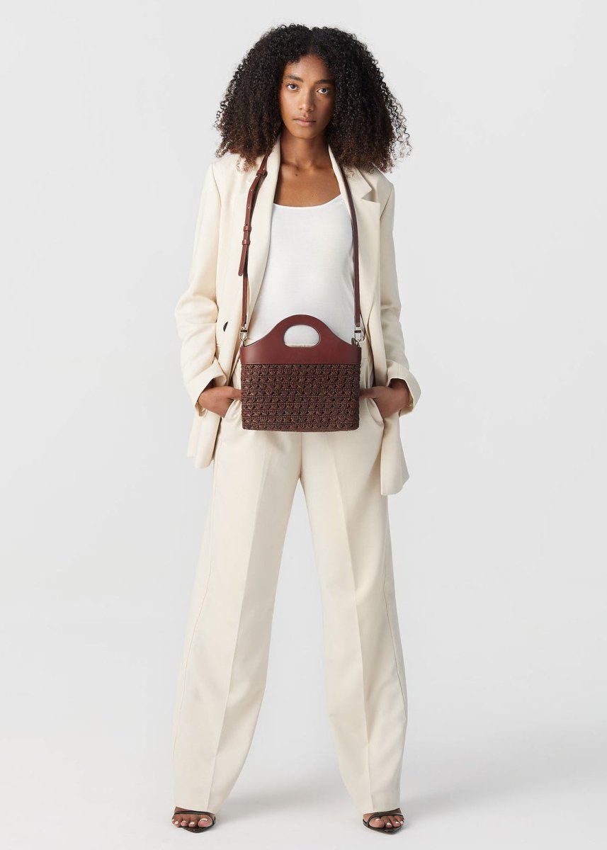 Pauline S Bag in Coffee from KALOES at Edito boutique