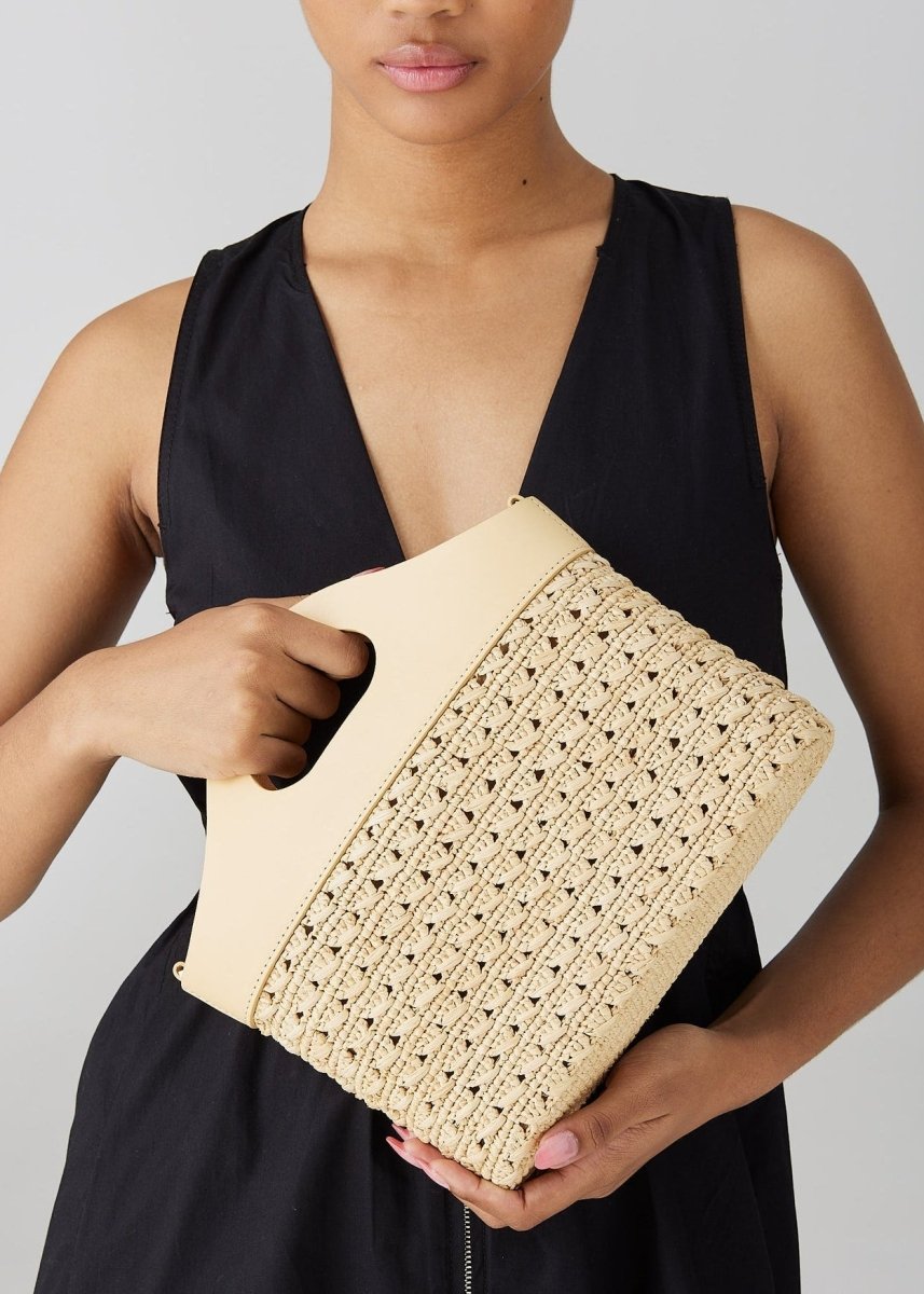 Pauline S Bag in Natural from KALOES at Edito boutique