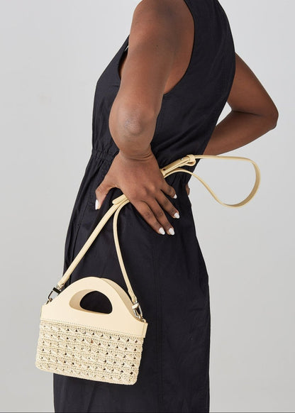 Pauline XS Bag in Natural from KALOES at Edito boutique