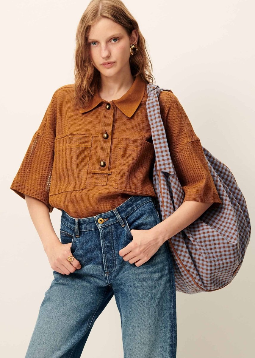 Paulo Shirt in Amber from SESSUN at Edito boutique