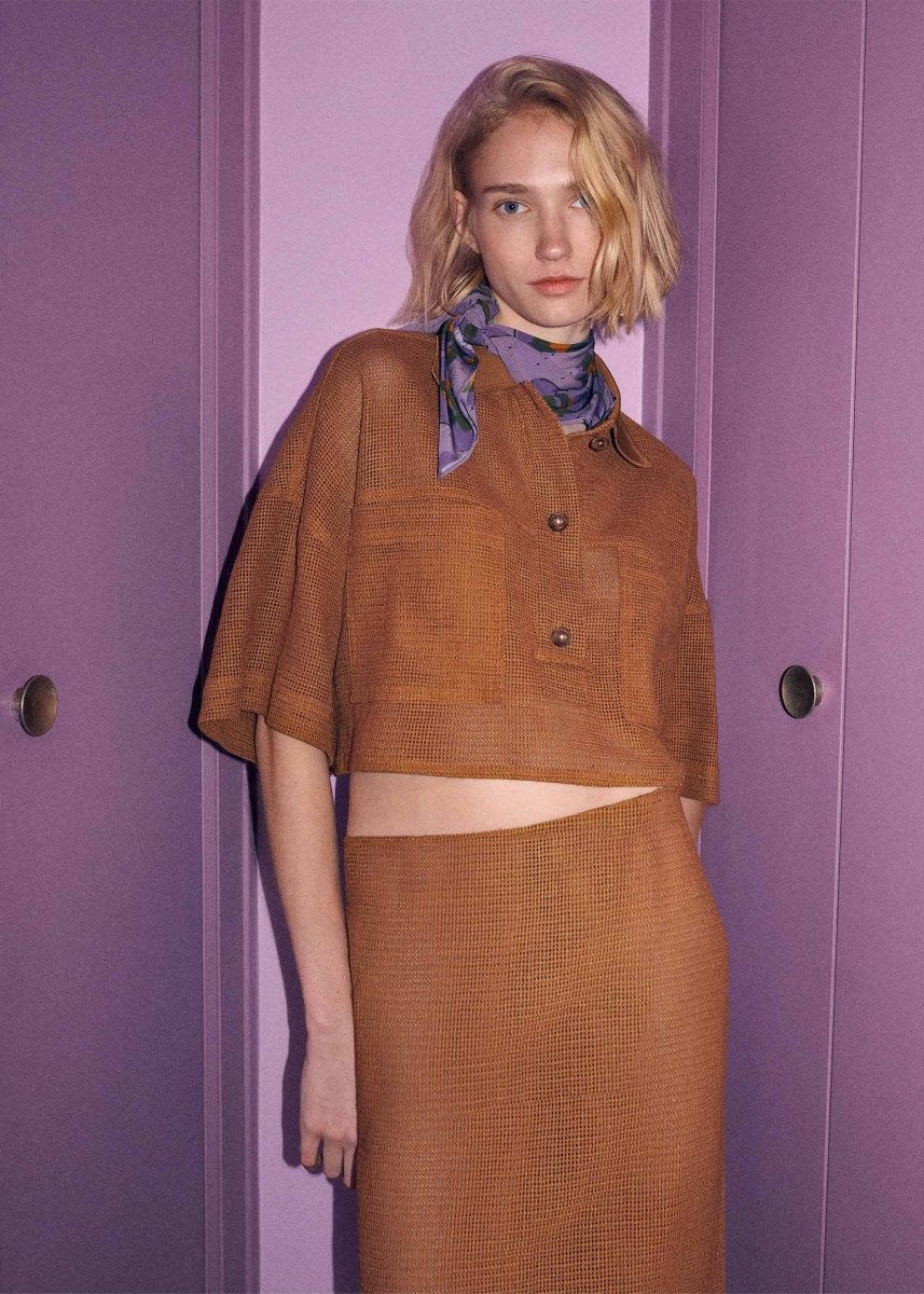 Paulo Shirt in Amber from SESSUN at Edito boutique