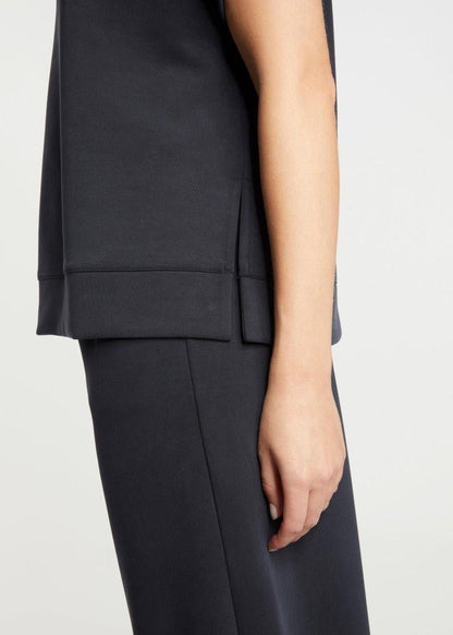 Peached Tee Shirt in Black from RICH & ROYAL at Edito boutique
