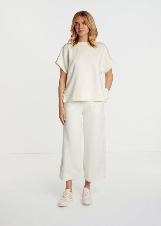 Peached Tee Shirt in Pearl from Rich & Royal