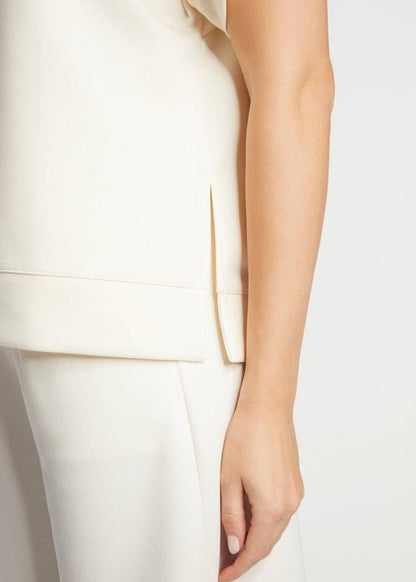 Peached Tee Shirt in Pearl from RICH & ROYAL at Edito boutique