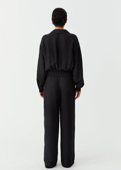 Pedro Stripe Pant in Black from MORRISON at Edito boutique