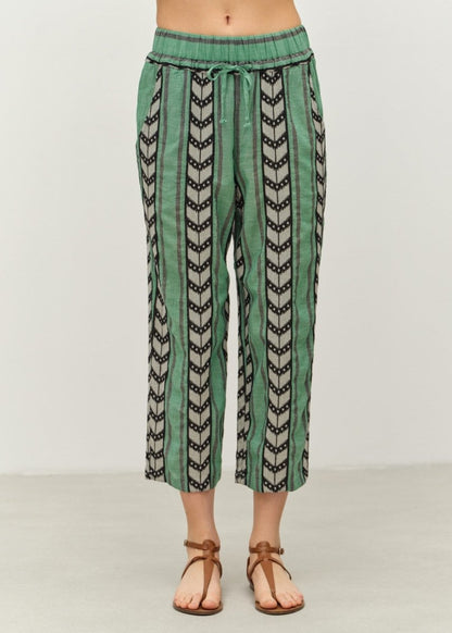 Perfect Pants in Green/Black from DEVOTION TWINS at Edito boutique