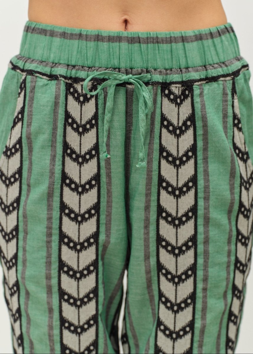 Perfect Pants in Green/Black from DEVOTION TWINS at Edito boutique