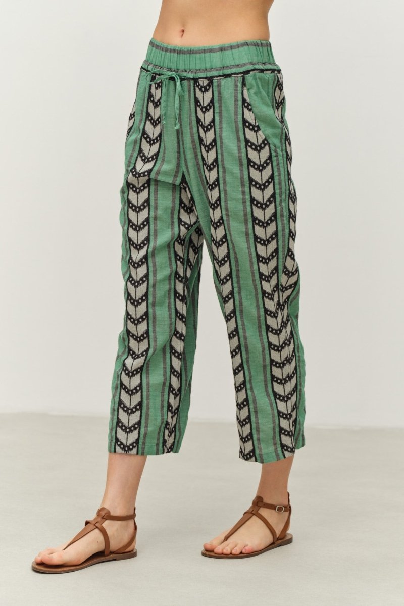 Perfect Pants in Green/Black from DEVOTION TWINS at Edito boutique