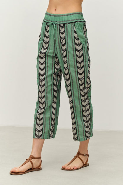 Perfect Pants in Green/Black from DEVOTION TWINS at Edito boutique
