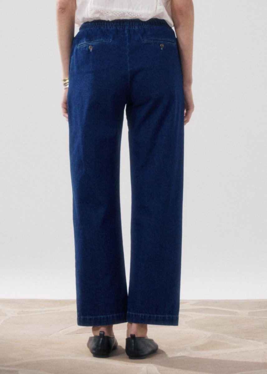 Peyo Trousers in Light Blue from HARTFORD at Edito boutique