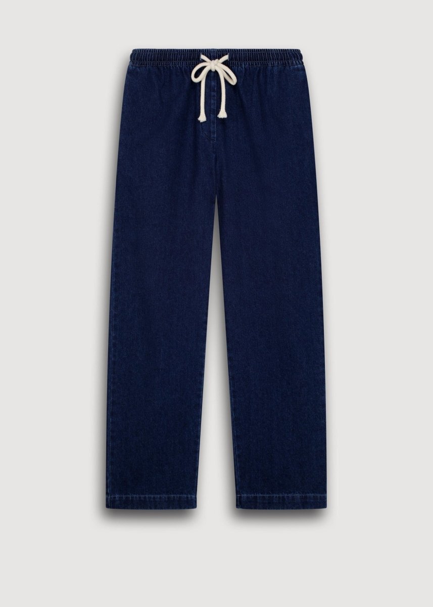 Peyo Trousers in Light Blue from HARTFORD at Edito boutique