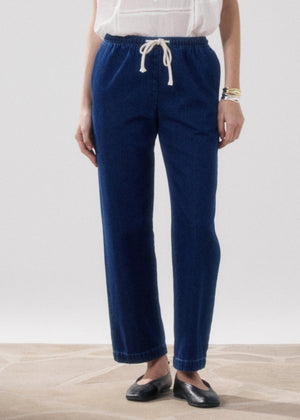 Peyo Trousers in Light Blue from HARTFORD at Edito boutique