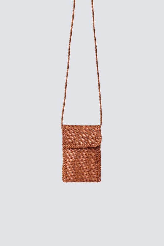 Phone Crossbody Tan from DRAGON DIFFUSION at Edito boutique