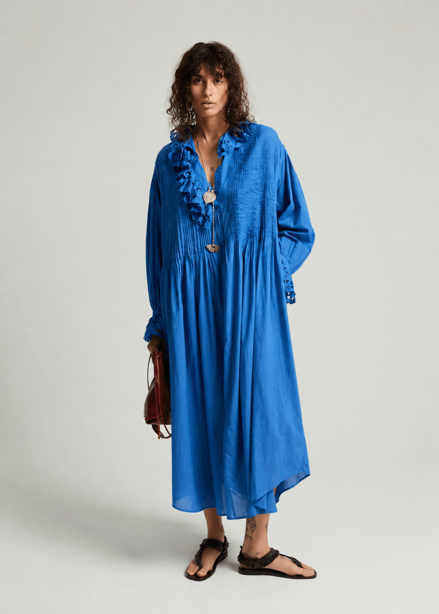 Poem Dress in Blue from LAURENCE BRAS at Edito Boutique