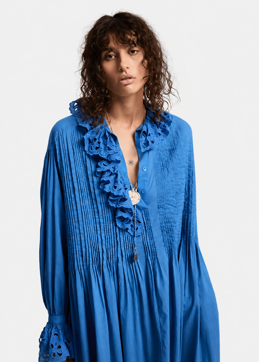 Poem Dress in Blue from LAURENCE BRAS at Edito Boutique