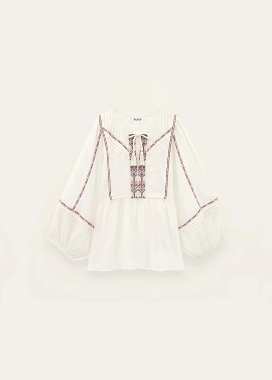 Poeme Blouse in Ecru from BA&SH at Edito Boutique