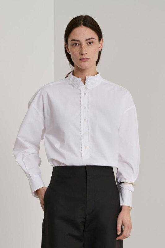 Poeme Shirt in White from SOEUR at Edito boutique