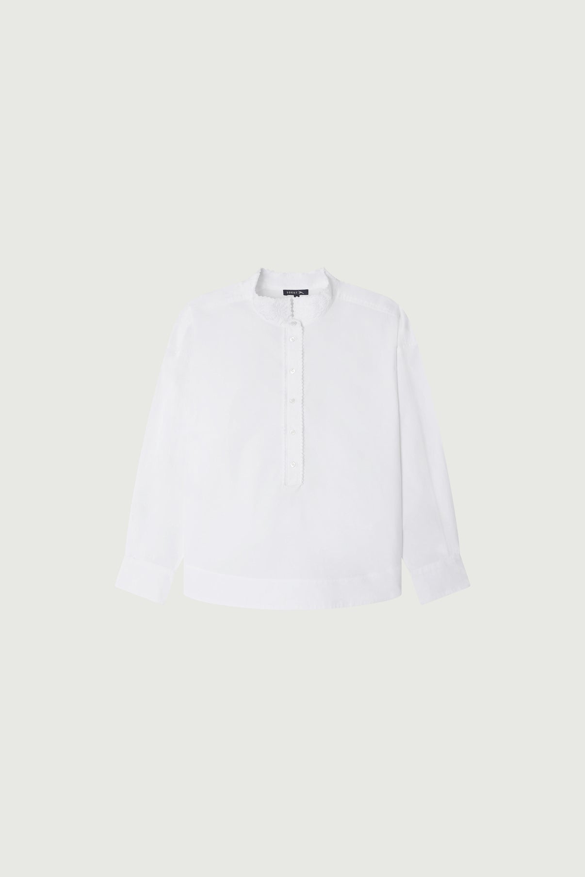 Poeme Shirt in White from Soeur