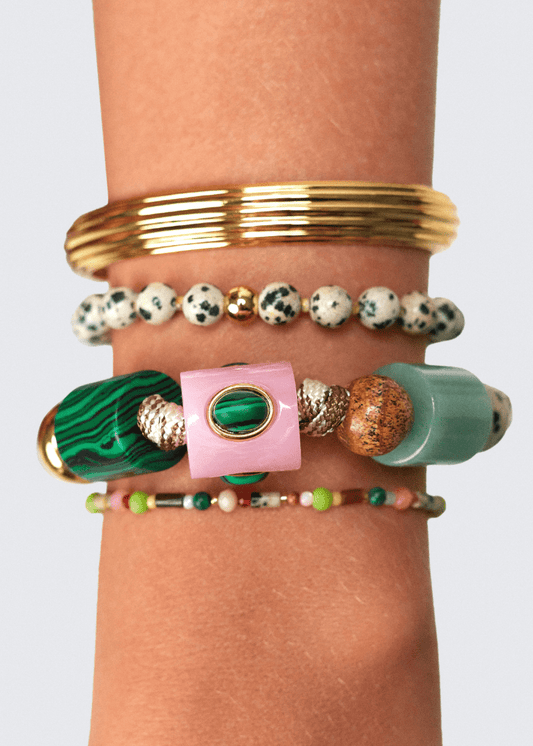 Pops Bracelet in Dalmatian from ANNI LU at Edito Boutique