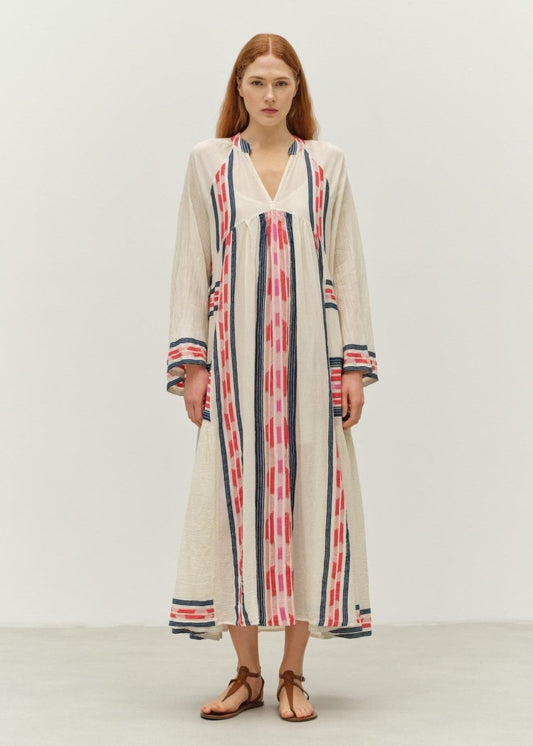 Power Dress in Navy/Red from DEVOTION TWINS at Edito boutique