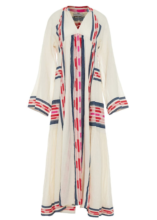 Power Dress in Navy/Red from DEVOTION TWINS at Edito boutique