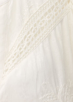Prisco Midi Dress in Ecru from BA&SH at Edito boutique