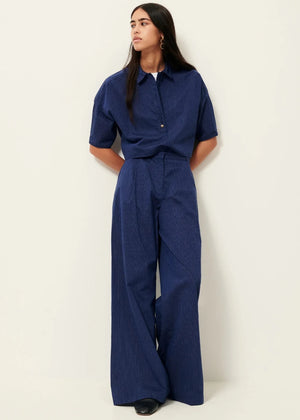 Provencia Pants in Blazer Blue from SESSUN at Edito boutique