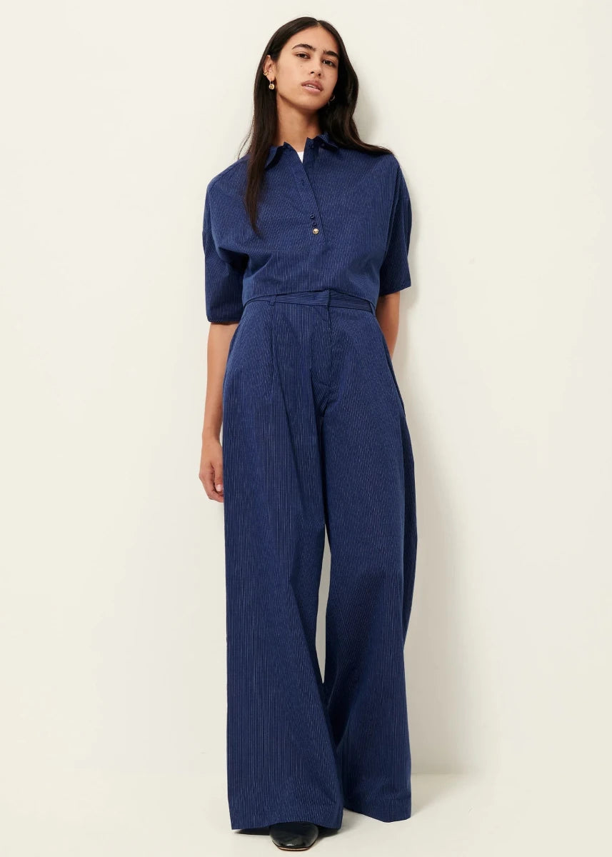 Provencia Pants in Blazer Blue from SESSUN at Edito boutique