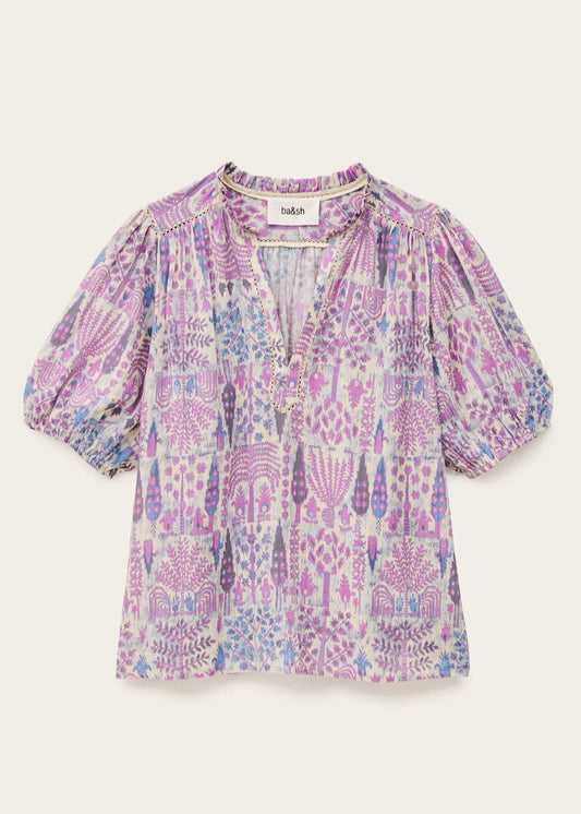 Pueblo Blouse in Pink from Ba&sh
