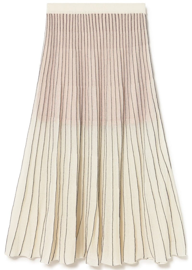 Radial Knitted Skit in Ecru from SITA MURT at Edito Boutique