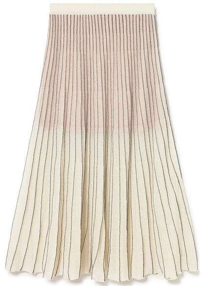 Radial Knitted Skit in Ecru from SITA MURT at Edito Boutique