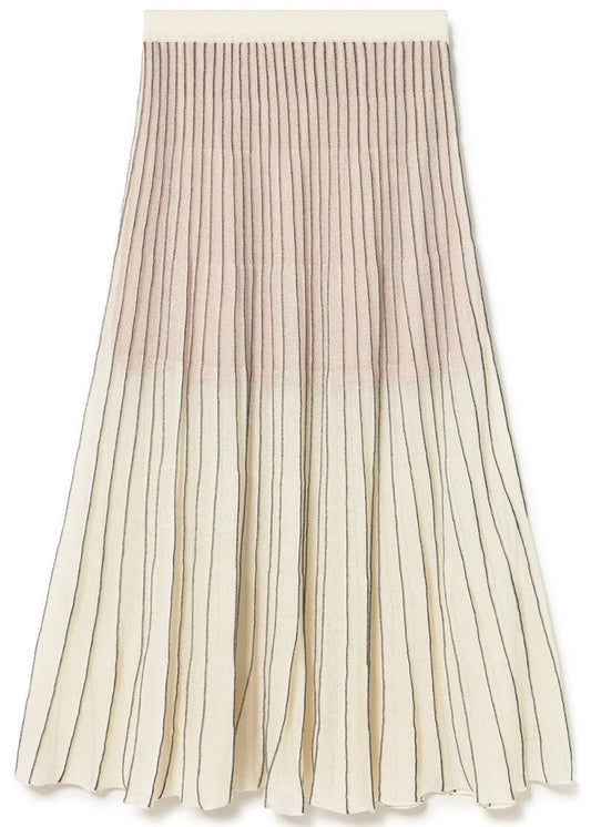 Radial Knitted Skit in Ecru from SITA MURT at Edito Boutique