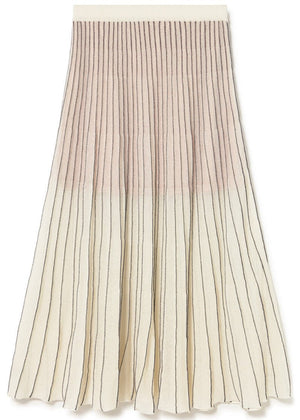Radial Knitted Skit in Ecru from SITA MURT at Edito Boutique