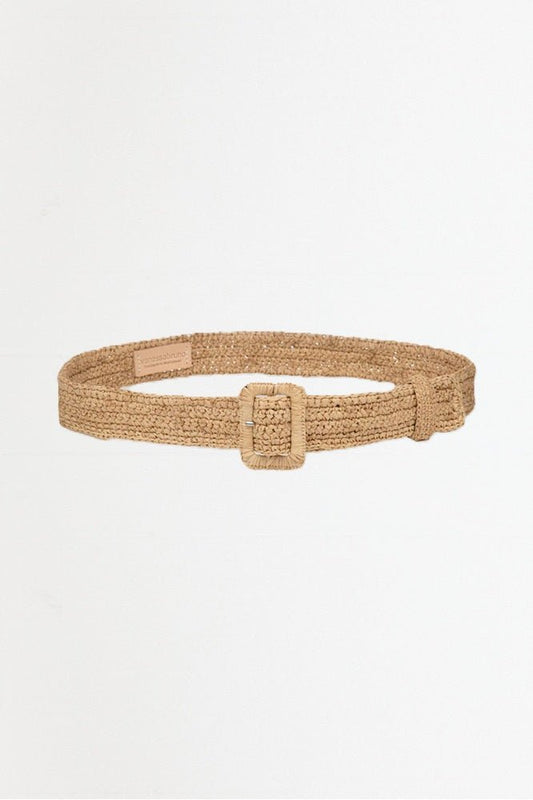 Raffia Belt in Natural from VANESSA BRUNO at Edito boutique